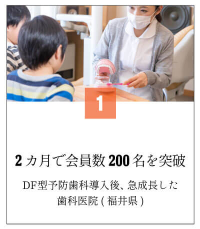 予防歯科導入後急成長した歯科医院(福井県)