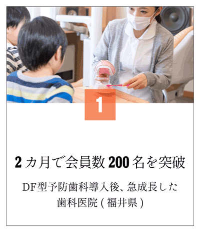 予防歯科導入後急成長した歯科医院(福井県128